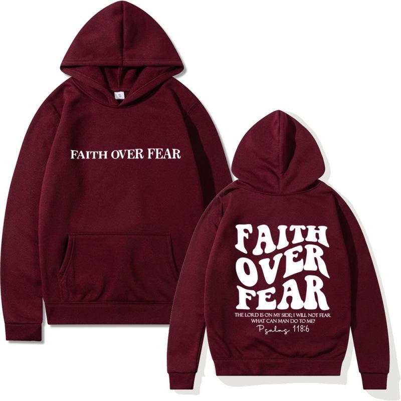 2023 Women's 'Faith Over Fear' Hooded Sweatshirt