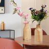 Ремесло Украшение Ваза для цветов из массива дерева Сосновая цилиндрическая ваза Ваза из натурального дерева