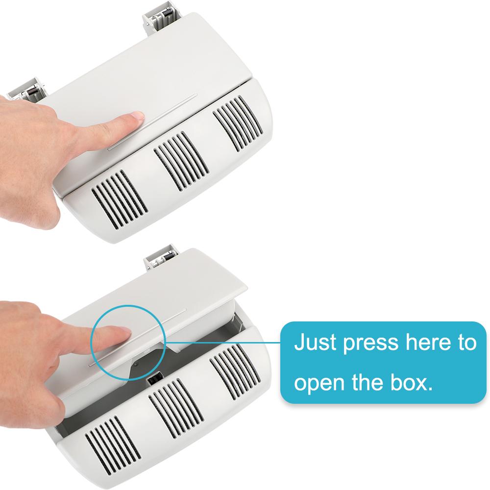 Чехол для очков с зажимом для солнцезащитных очков для Skoda Octavia Fabia Roomster 1Z0868565E, автомобильный ящик для хранения солнцезащитных очков на крыше, автомобильные аксессуары