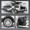 1/32 VolksWagenwerk Santana Wagon Литой металлический модельный автомобиль Миниатюрная модель автомобиля Украшения Коллекция для мальчиков Дисплей Подарок для друзей