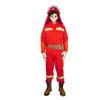 Highly Flame-Retardant Forest Firefighting Suit: 5/6-Piece Set with Cowhide Boots for Rescue and Disaster Relief
