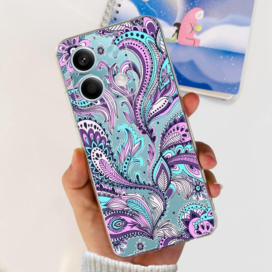 For Xiaomi Redmi Note 13 4G Case Redmi Note 13 Pro 4G Global Cute Soft Silicone TPU Slim Cover For Redmi Note13 13Pro 4G