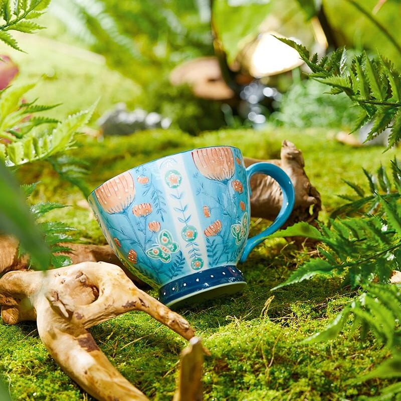 JOYYE Hand-Painted Ceramic Mug Gift Set