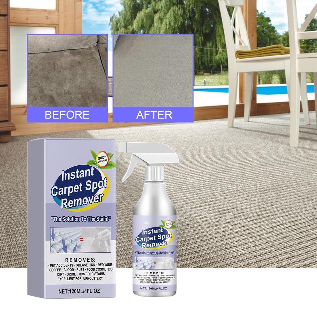 Carpet Specific Easy Cleaning, Stain Removal, Long Lasting Detergent 120ml