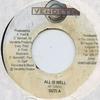 7inch Record SIZZLA - All Is Well Vendetta 2004 Jamaica Reggae, Ska & Dub