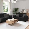 VidaXL 3-piece Sofa Set with Cushions Black Velvet, Sofa, Sofa Seat, Recliner Sofa, Comfort Sofa, Armchair 3324623