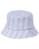 Unisex Bucket Hat Stripe UV Golf Hat FR [PEARLY GATES] (Shirt Pattern, Protection) / / 053-5187309 111_Blue