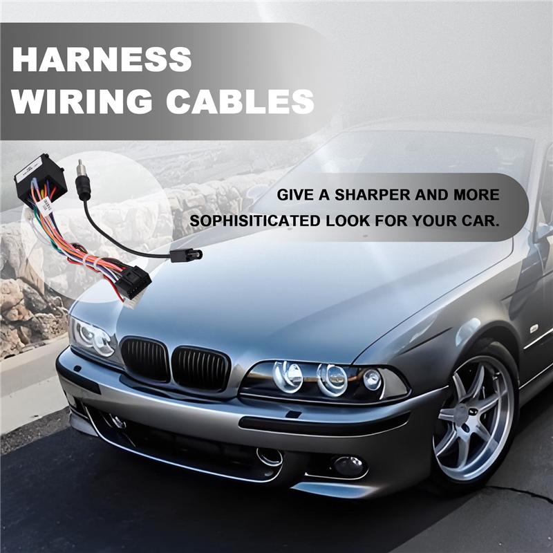 Car Radio Canbus Box Decoder Wiring Harness OD-BMW-02 For BMW E39/E46/E53 Harness Wiring Cables Wiring Harness Plug-M53K