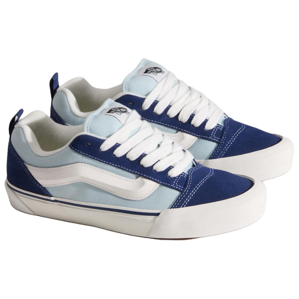 Vans Knu Skool Support Низкие Скейтбордические Кроссовки Унисекс Синий Белый VN000D22BL1
