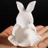 Силиконовая форма для гипса Пасхальный кролик Форма для смолы Креативная форма для ароматерапевтической свечи Домашний декор