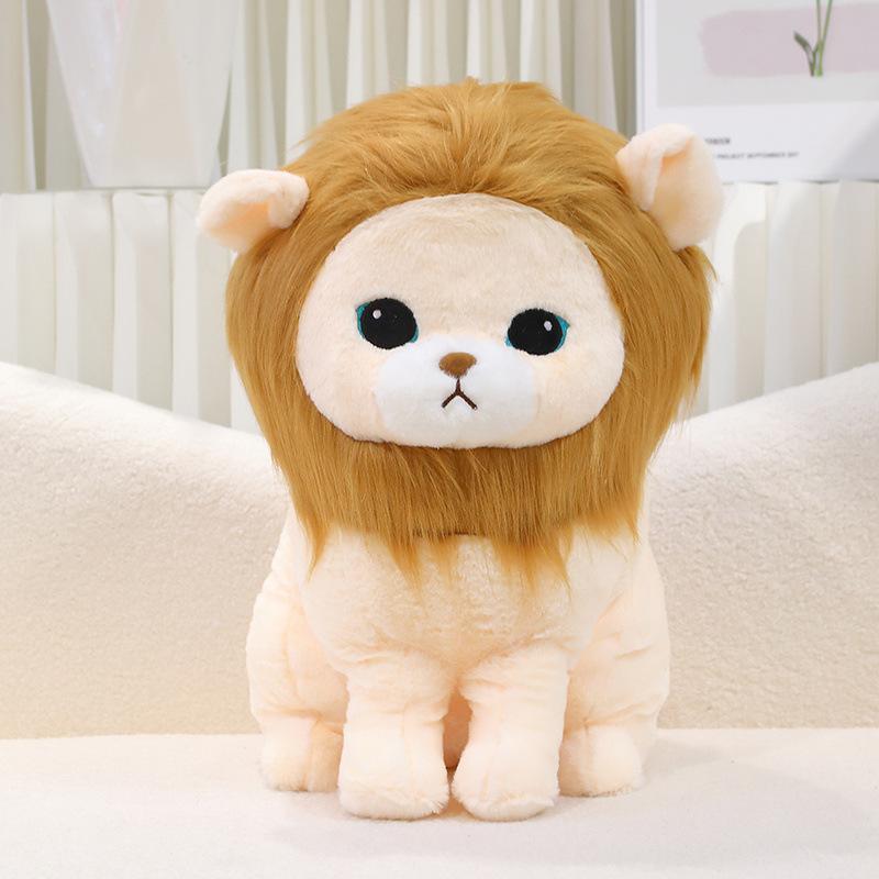 Cute Simulated Little Lion Doll Plush Toy Doll Boy Pillow Rag Doll Children's Holiday Gift