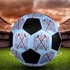 Футбольный мяч для мини-футбола West Ham United, разноцветный, машинная строчка, ПВХ, размер 5, готов к командным тренировкам и соревнованиям, прочный, с высоким отскоком, крутой спортивный подарок