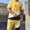 3D Printed Men's Set Summer Everyday Street Men's Short-sleeved T-shirt And Shorts Set Outdoor Beach Short Urban Fashion T-shirt