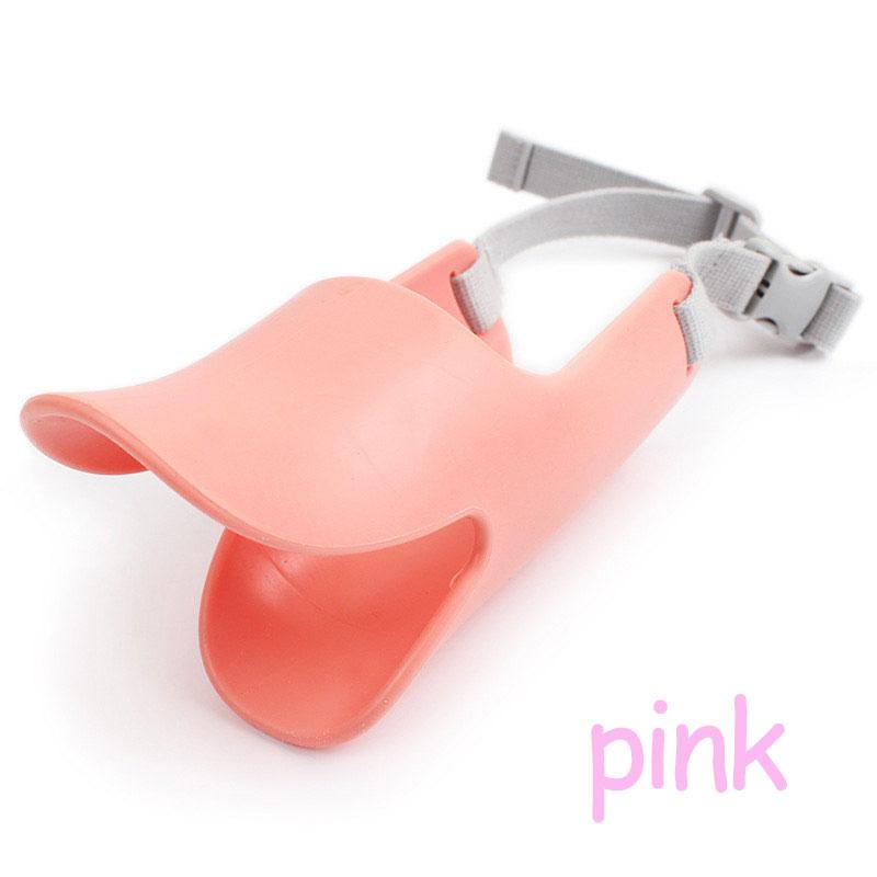 1PCS Dog Muzzle Silicone Material Soft Comfortable Anti-bite Prevent Barking Pet Dog Training Duck Muzzle Pet Products