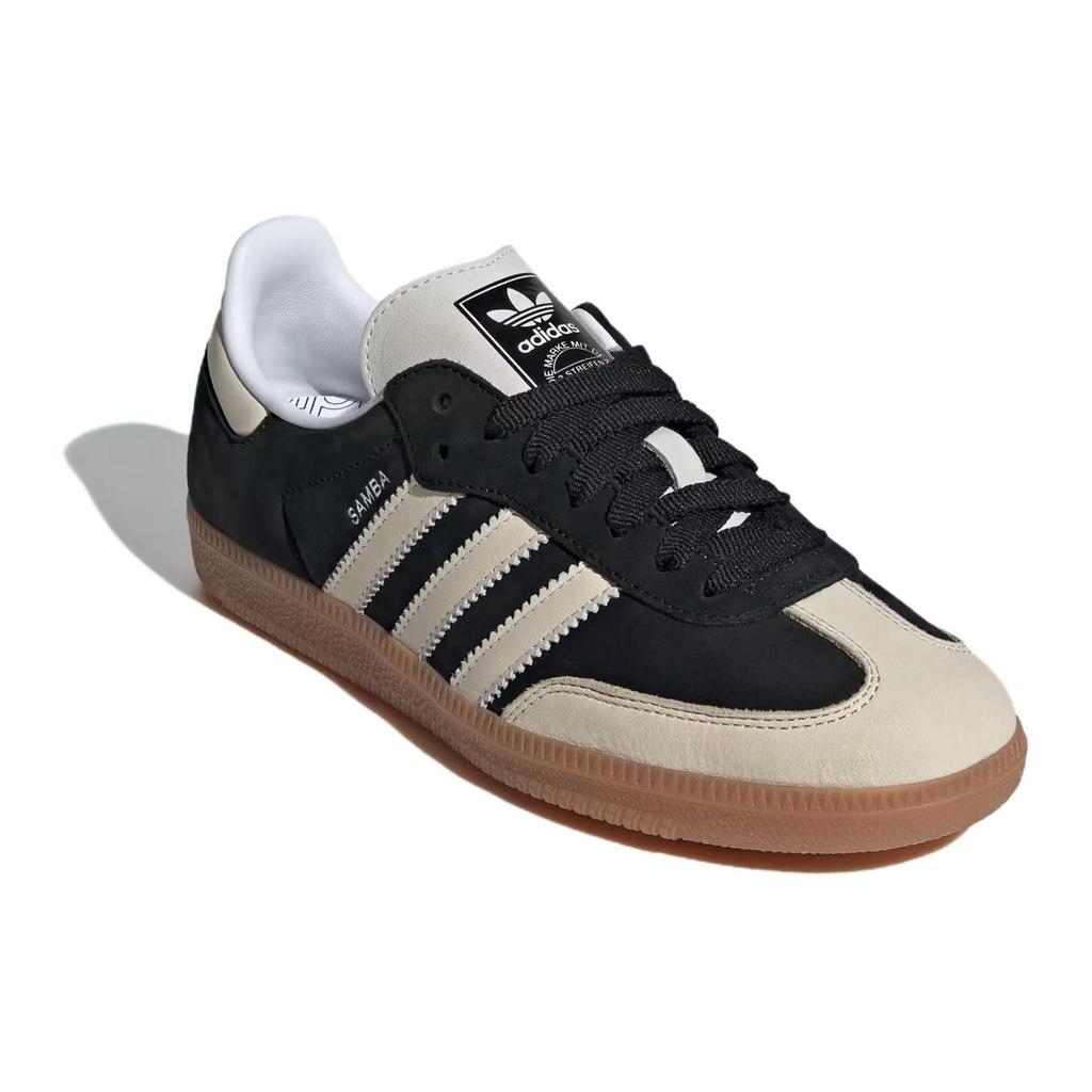 adidas Samba OG Black Wonder белые женские кроссовки Core-черный серебристо-металлик IE5836