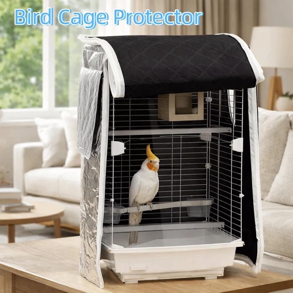 Thicken Windproof Cover Warm Cold-Proof Cover Blackout Protector  Bird Cage Accessory