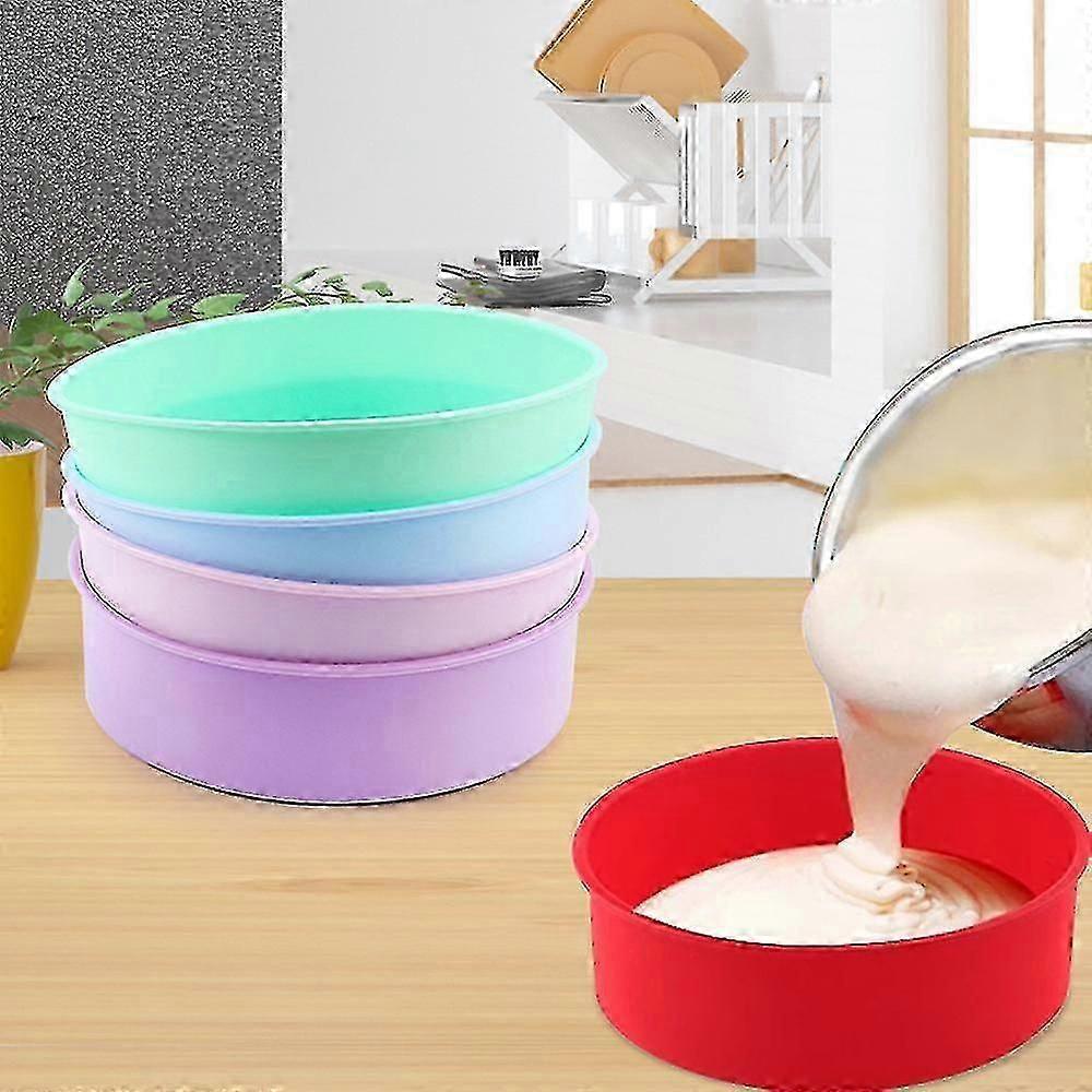 Round Bread Mold Silicone 8 Inch Cake Pan,round Baking