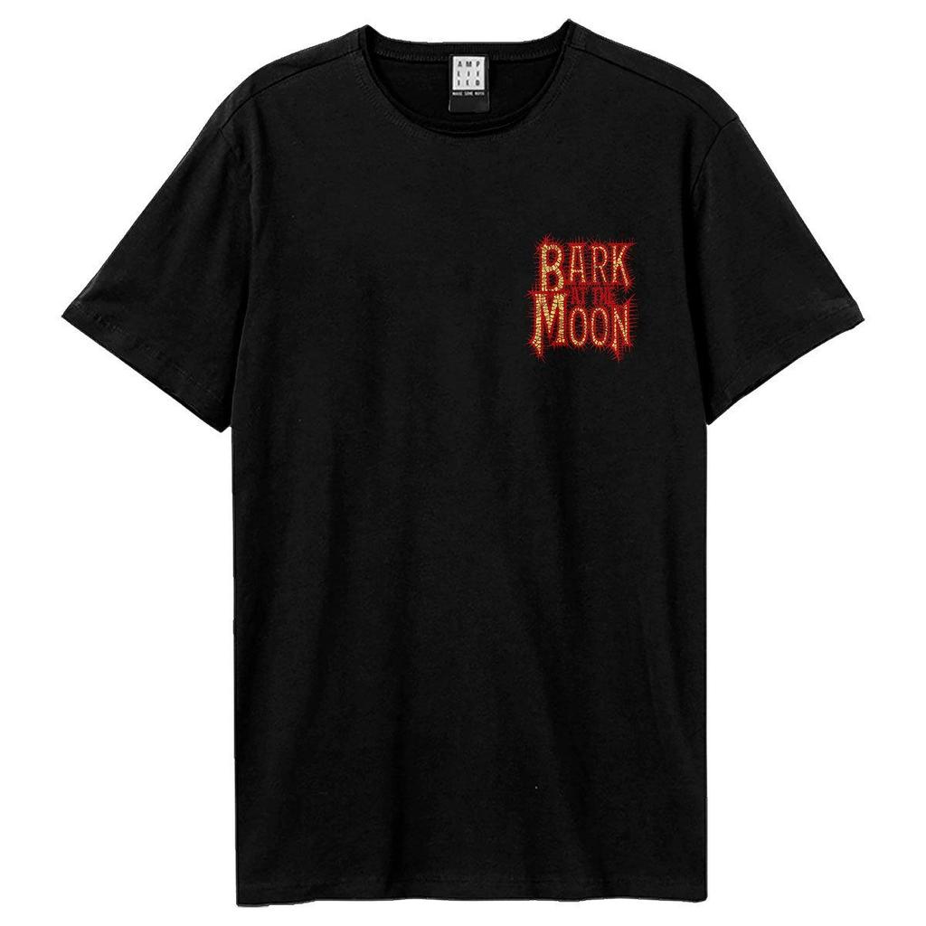 Amplified Unisex Adult Bark At The Moon Ozzy Osbourne Back Print T-Shirt