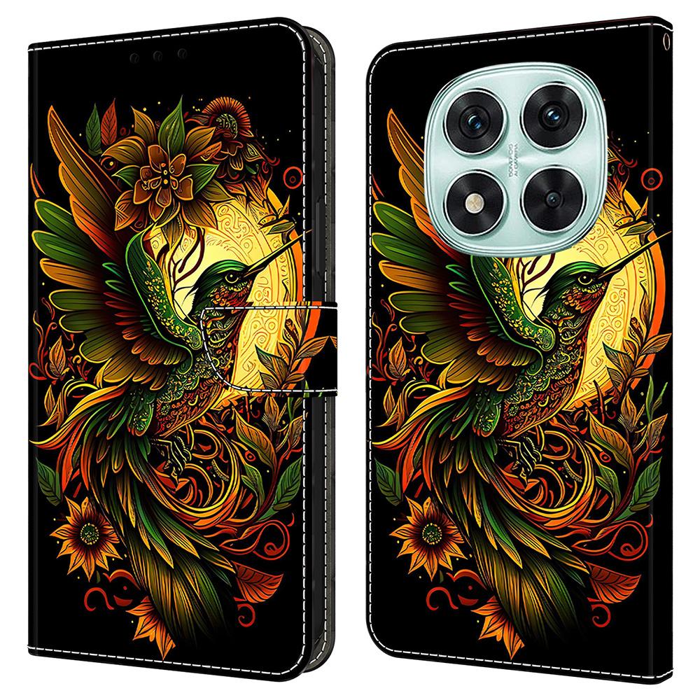 For Xiaomi Redmi Note 14 Pro 4G Leather Case Pattern Printing Wallet Stand Flip Phone Cover