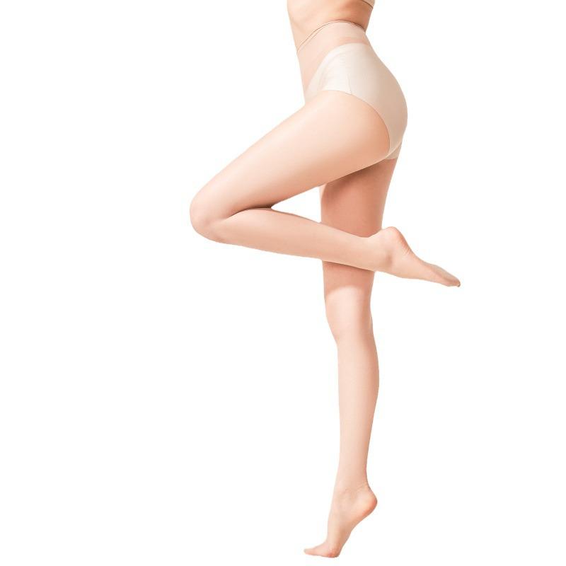 Бесшовные ультратонкие чулки из ананасового шелка: Женские прочные, устойчивые к зацепкам, солнцезащитные носки для ухода за кожей с 0D консилером