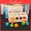Building Wooden Preschool Blocks Number Shape Sorting Early Cognitive Skills
