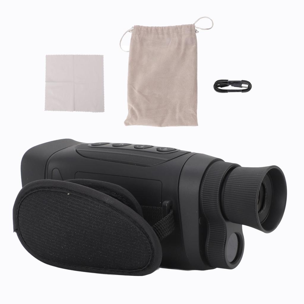 Цифровой монокулярный телескоп Видео 2.5K UHD Изображение 48M 2-дюймовый цветной IPS-дисплей Увеличение 6x 8x