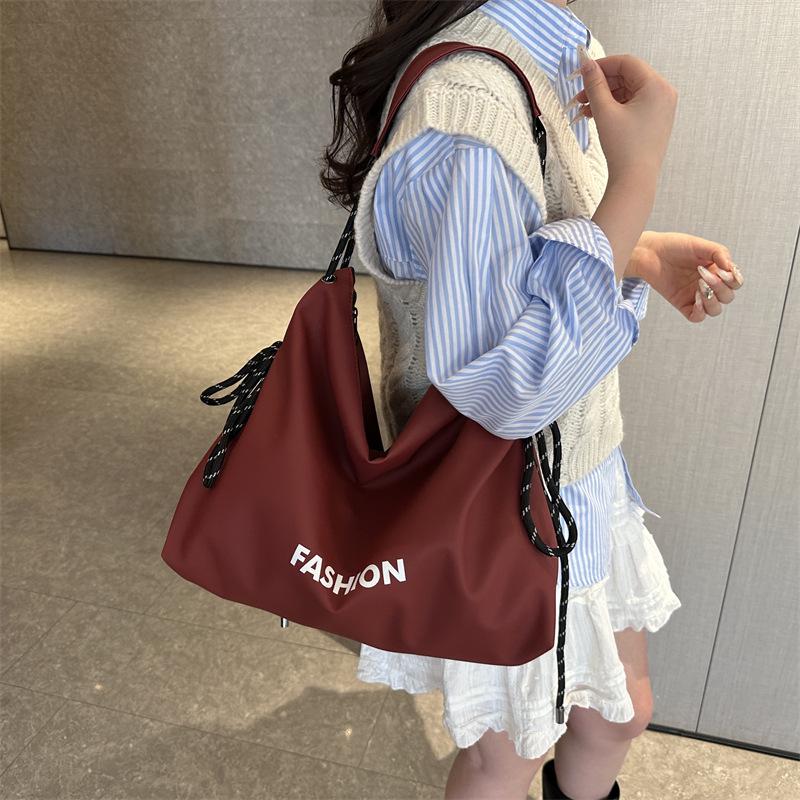 Женская дорожная сумка-тоут большой вместимости 2025: Холщовая сумка кроссбоди, для поездок на работу и через плечо