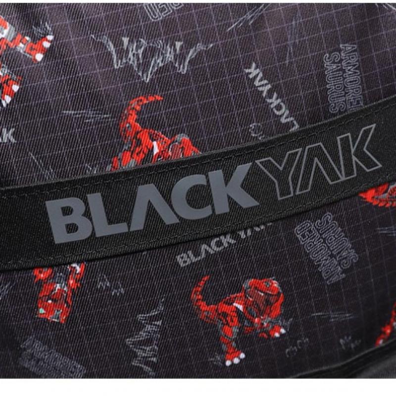 BLACK YAK Черный детский рюкзак с рисунком яка и зауруса R2bkksx2907 Выберите 1 из 2