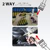 Ryosho FIRSTINFO TOOLS Air Blow Gun, Top and Bottom Connection, Aluminum, with Long Nozzle (11cm), Air Duster, Air Gun