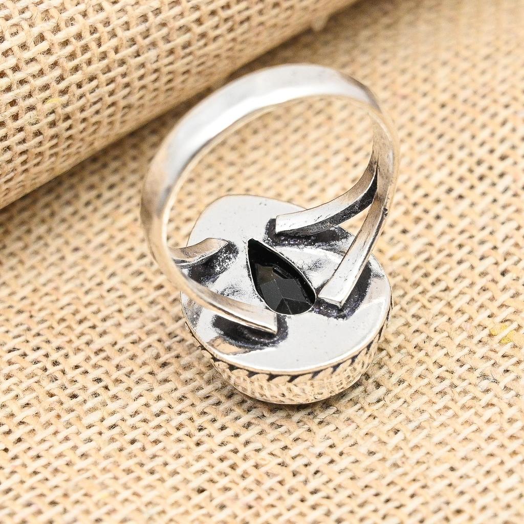 Ювелирные изделия ручной работы из хром-диопсида, кольцо из стерлингового серебра 925 пробы