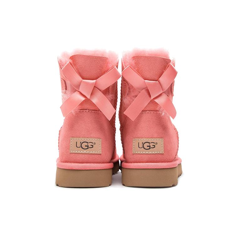 UGG Мини Бэйли Боу II на флисовой подкладке Розовые Женские 1016501-LNT