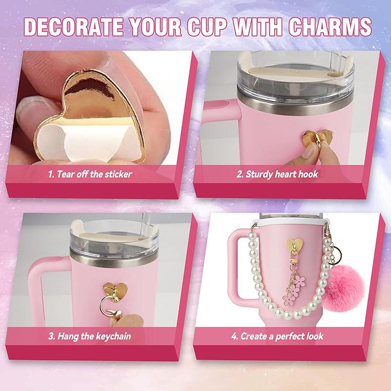 Совместимо с набором аксессуаров Stanley Cup, Stanley Accessories 40 Oz, Accesorios Stanley с чехлом для соломинки Stanley из пищевого материала