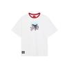 Levis X Gundam SS24 Anime Mobile Suit Print Colorblock Round Neck Short Sleeve T-Shirt Men Tops White A7412-0000