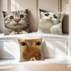 Милый смешной мем с котом абстрактная наволочка на подушку с котенком мягкая наволочка для дивана гостиной домашнего офиса декор защитные чехлы