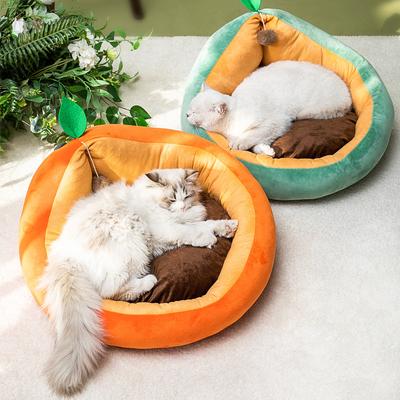Осенне-зимний новый домик для кошек, гнездо для собак среднего и большого размера, теплый утолщенный матрас для кошек, предметы первой необходимости для домашних животных, аксессуары