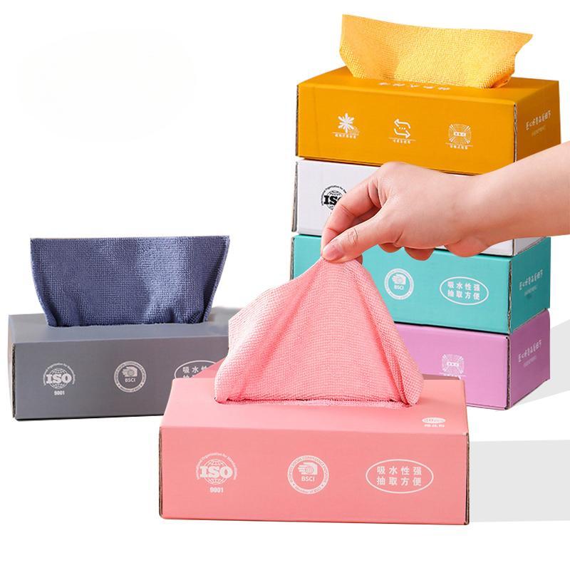 10/20 шт./кор. полотенце из микрофибры, впитывающее кухонное полотенце для чистки посуды с антипригарным покрытием, тряпки для масляной посуды, салфетки, посуда, полотенца для чистки дома