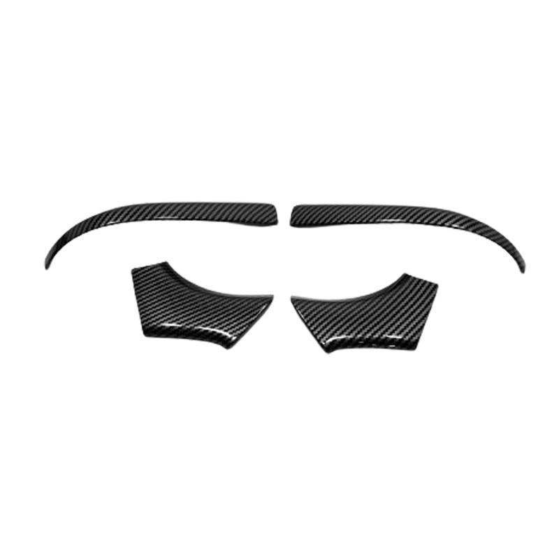 For Toyota Venza/Harrier 2024 ABS/Steel Frame Side Rearview Mirror Strip Cover Trim Sticker Eyebrow Accessories