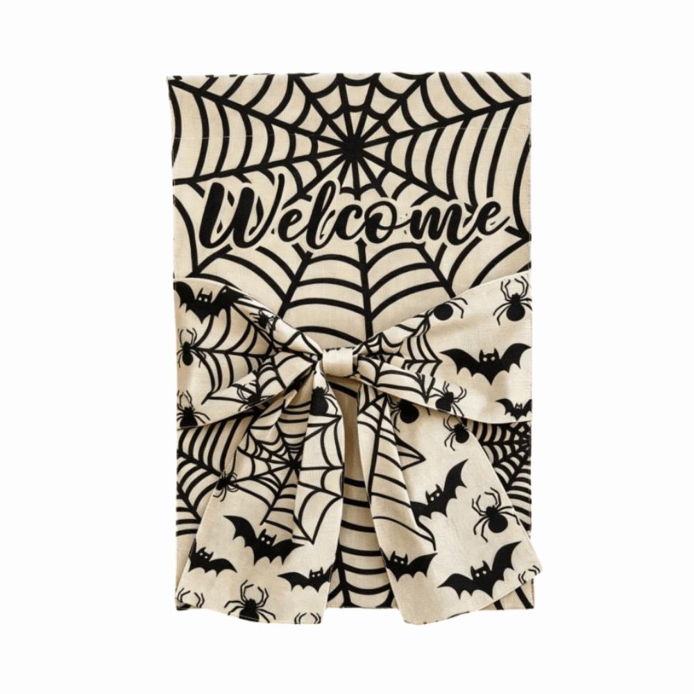 Washable Halloween Decoration Cloth Fall Garden Flag Multiple Styles Sign Outdoor Decoration  Deck