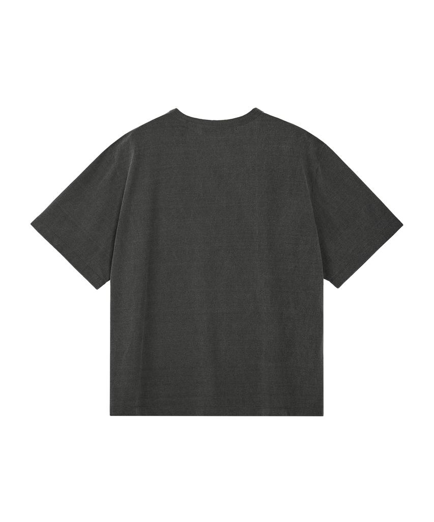 REST&RECREATION Rs Pigment T-Shirt - Charcoal