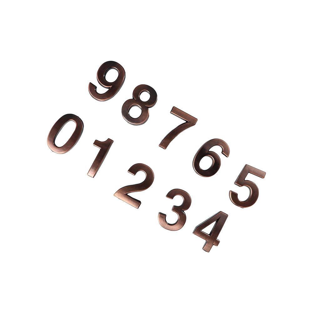 Decor Building Plaque Compartment Number Sticker Plate Sign Door  Address Digits Digital Sticker