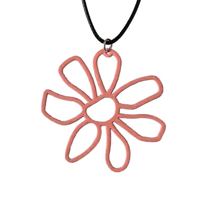 Цветочное Ожерелье Модное Заявление Девушки Ювелирные Изделия Чокеры Цепочка для Женщин Повседневная Носка Вечеринка Подарок Аксессуар