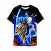 T-shirt Men Men's Children's Tops Dragon Ball New Shirts Fashion Summer Hip Hop Clothing Streetwear Goku Short Sleeve Y2k