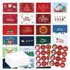 24 Pack Holiday Greetings – Wonderful Christmas Cards with Envelopes and Organizer