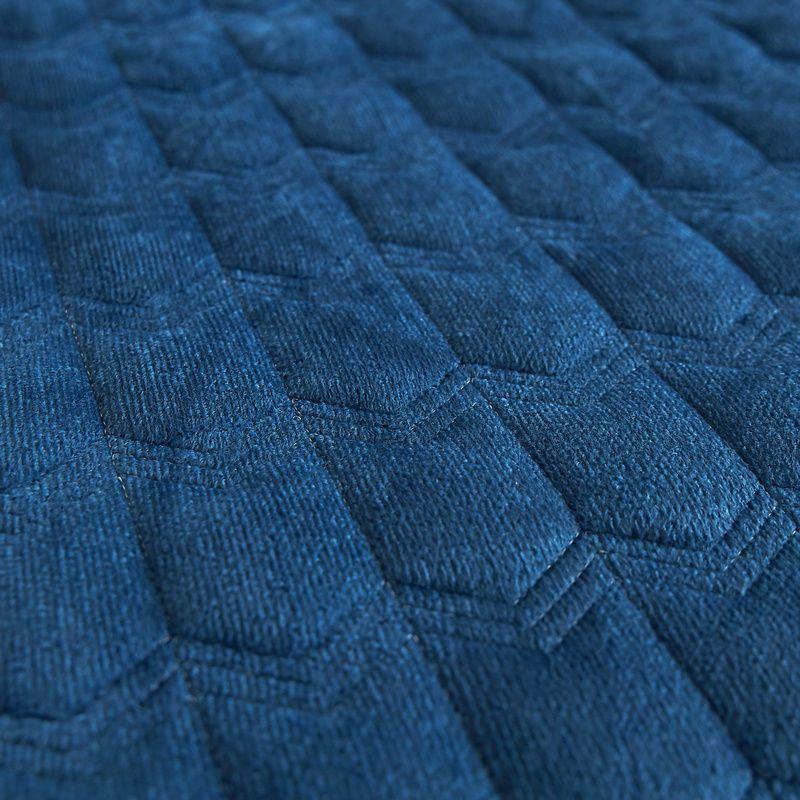 3 шт. Комплект из трех кружевных флисовых юбок для кровати в европейском стиле, включает: Юбка для кровати, Простыня на резинке, Пыльник - Теплый Постельный Комплект