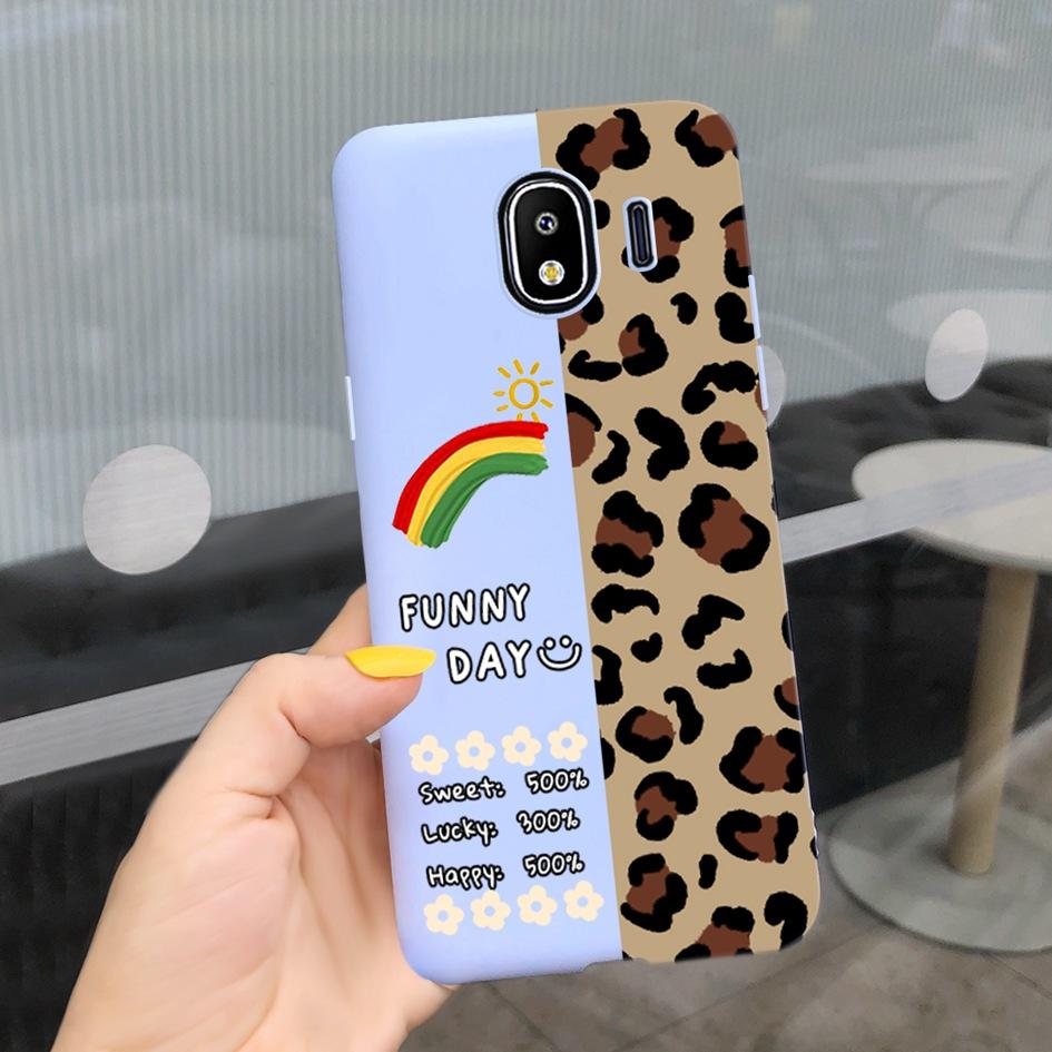 Для Samsung Galaxy J4 J6 2018 EU Чехол SM-J400F J600F Милый Мультяшный Защитный Скин Чехол Для Samsung J4 2018 J 4 J 6 Мягкий Чехол