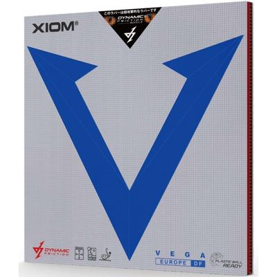 VICTAS XIOM Vega Europe DF Soft Накладка для настольного тенниса Задняя сторона Черная 1.8 10531