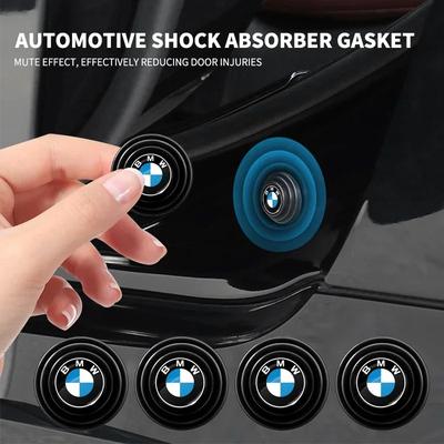 4 шт. Автомобильные противоударные силиконовые наклейки на двери Для BMW E46 E85 E60 F10 E39 F30 E36 F20 E87 E90 E70 X3 X5 Аксессуары