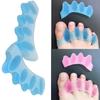 Silicone Toe Straightener Corrector Foot Treatment Separator Relief Brace ADM