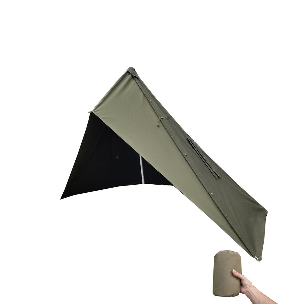 YAJIN CRAFT Передняя штора для польской палатки Одноместная палатка Одностоечная палатка Военная палатка