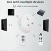20a Tuya Wi-Fi Rf433 UK умная розетка адаптер адаптер питания монитор беспроводной пульт дистанционного управления голосовой таймер для Google Home Alexa